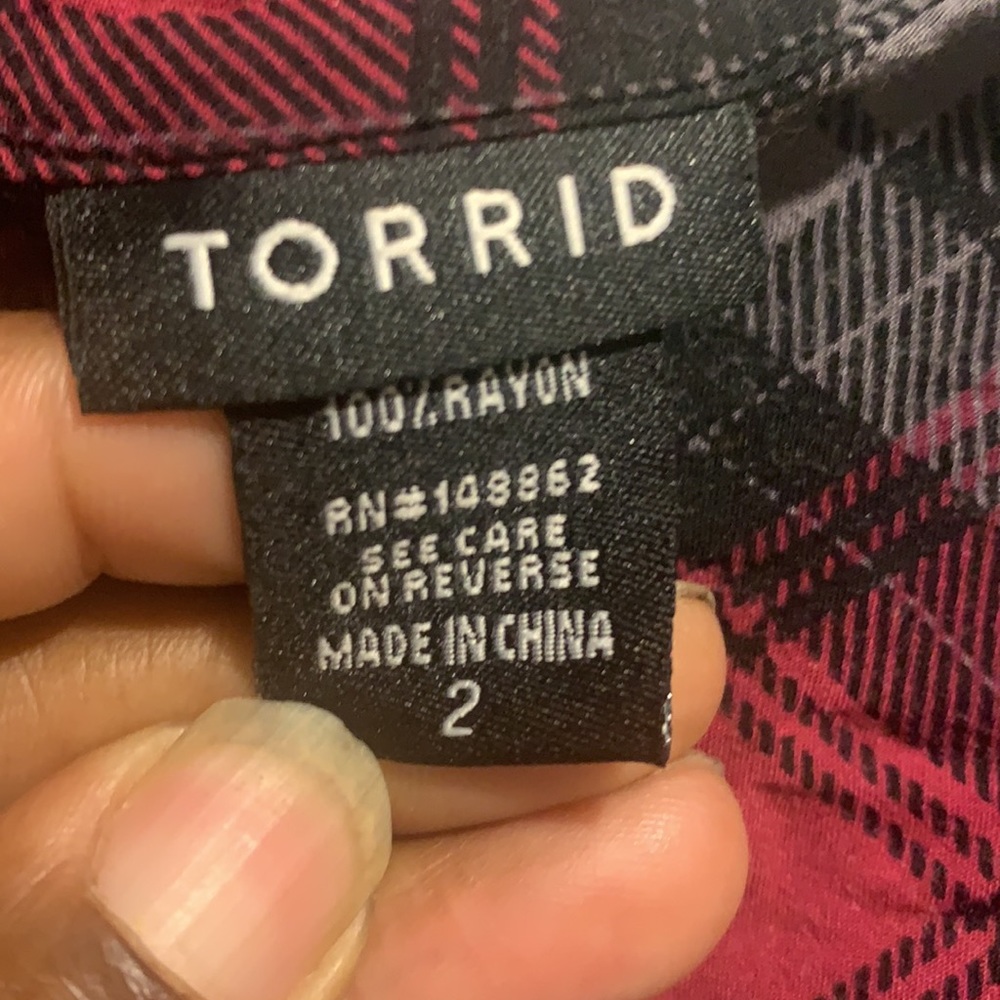 Torrid shirt - Picture 6 of 8